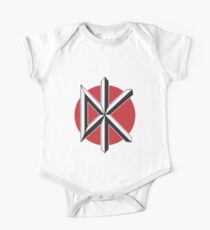 DeadKennedys weiß Baby Body Kurzarm