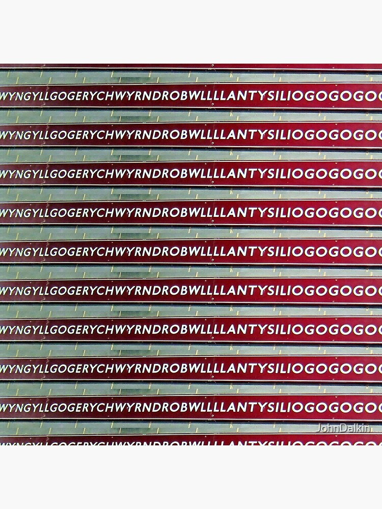 Llanfairpwllgwyngyllgogerychwyrndrobwllllantysiliogogogoch by JohnDalkin