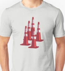 TRAFIC CONES PYLON Unisex T-Shirt