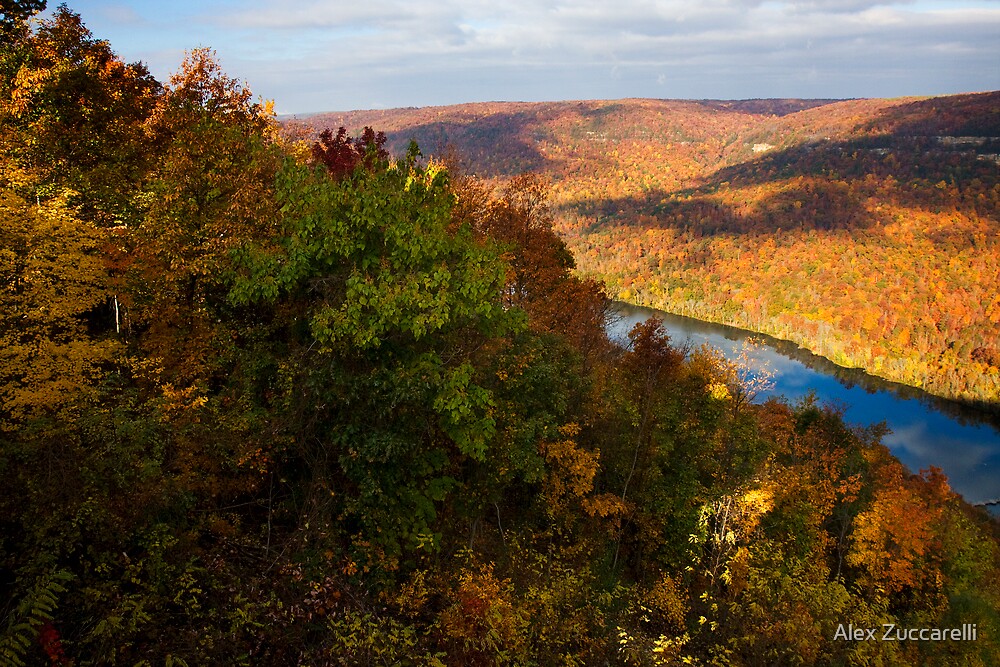 Tennessee River Gorge Chattanooga Tennessee By Alex Zuccarelli   Flat,1000x1000,075,f 