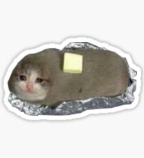 cat potato Sticker
