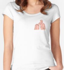 CALL ME BY YOUR NAME OUTLINE Fitted Scoop T-Shirt