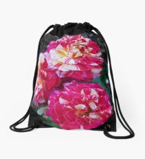 Three Carnations Drawstring Bag