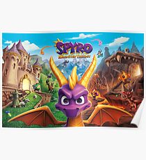 Spyro Reignited trilogy Poster
