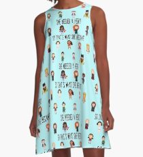 So that's what she became A-Line Dress