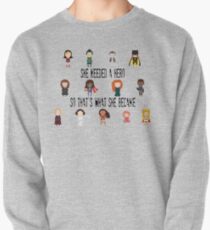 Sudadera sin capucha Así que eso es en lo que se convirtió
