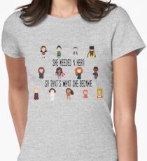 So that's what she became Women's Fitted T-Shirt