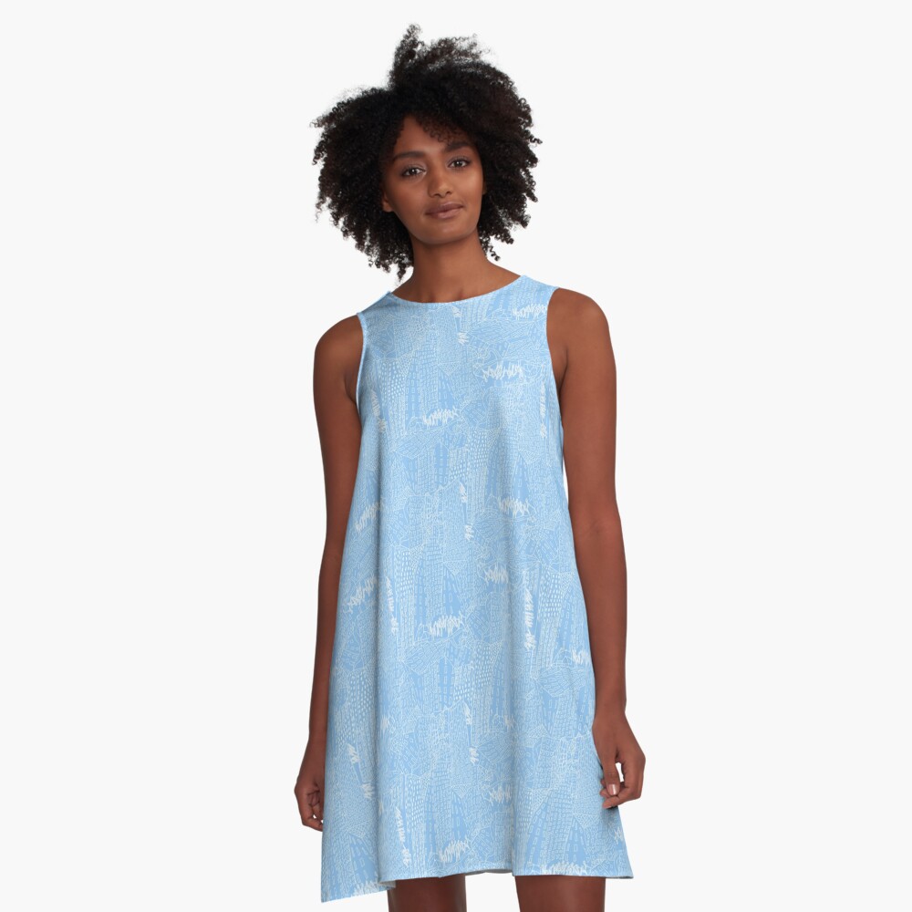 blue city A-Linien Kleid