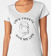 Lin's Tweets Women's Premium T-Shirt