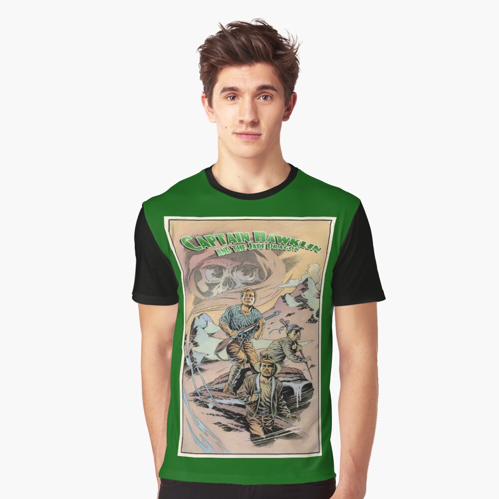 Captain Hawklin - Jade Dragon Graphic T-Shirt