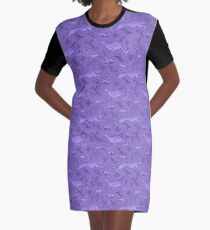 The Hunt - Lavender Graphic T-Shirt Dress