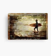 Vintage Surf Canvas Print