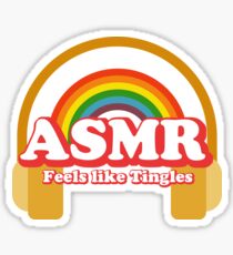 ASMR Binaural Tingles Tee Sticker