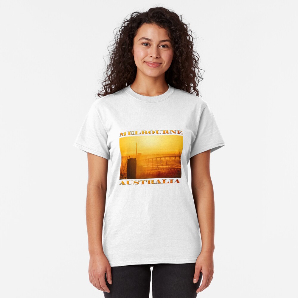Hot in the City (poster on white) Classic T-Shirt