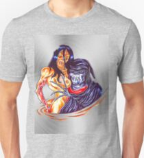 fwc 0013 tatoo dämon schädel Unisex T-Shirt