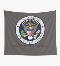 Josiah Bartlet Presidential Library Logo Wall Tapestry
