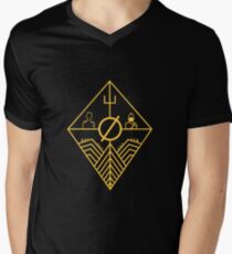 Trench Concept Art Men's V-Neck T-Shirt