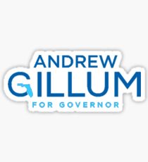Andrew Gillum Florida Democrat Governor 2018 Sticker