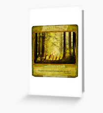 2010 Foxfires Calendar - August Greeting Card