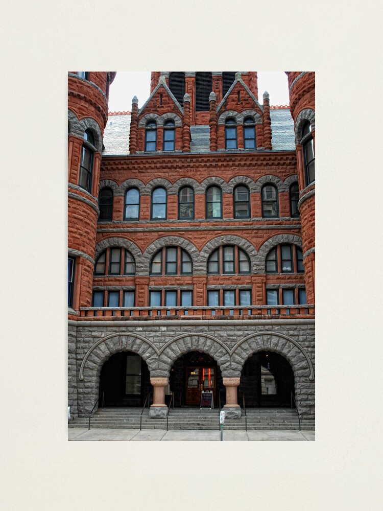 Alternate view of Old Red Courthouse Photographic Print