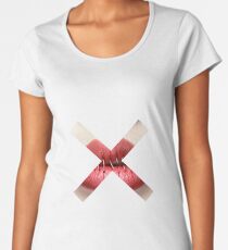 X shut up don't tell the truth broke the zipped Women's Premium T-Shirt