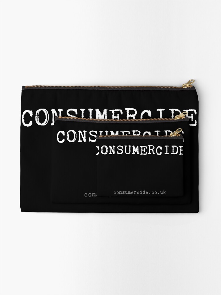 Alternate view of Consumercide Zipper Pouch