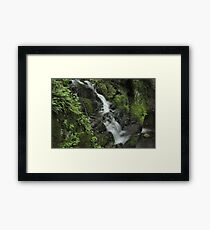 Lower Buttermilk Falls Framed Print