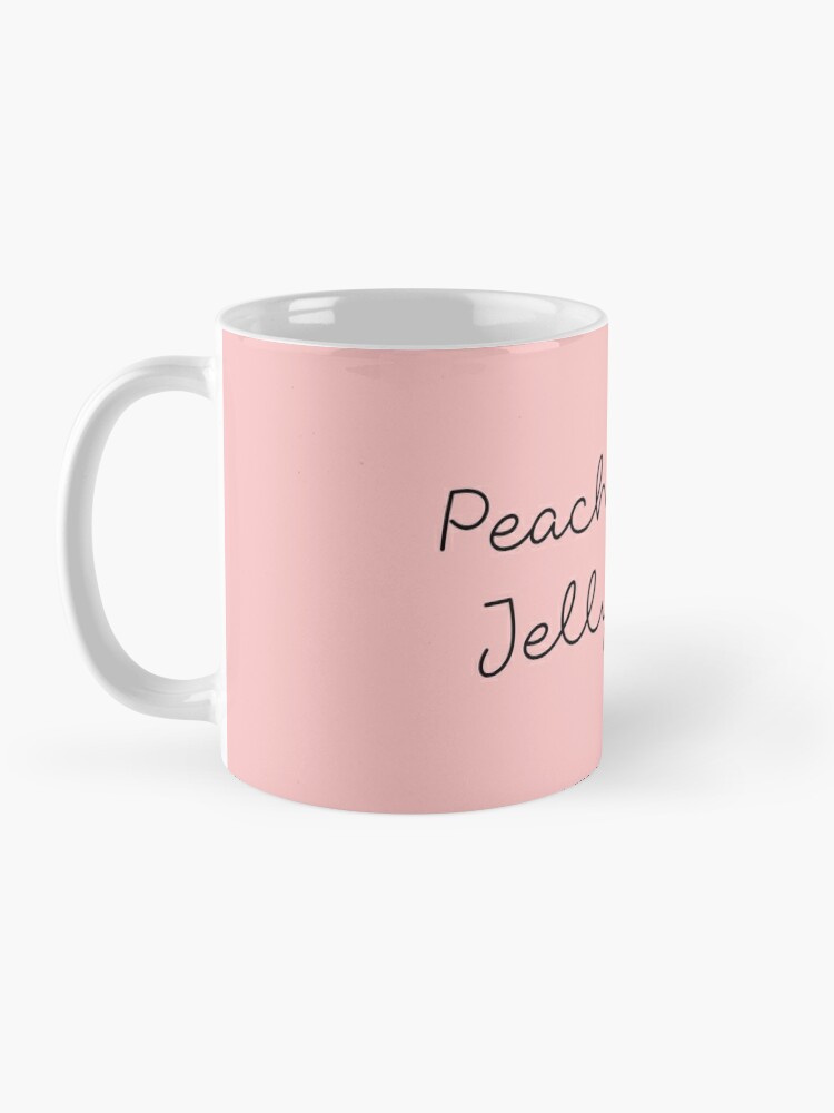 "Peachy Keen Jelly Bean" Mug by LittlePickleDes | Redbubble