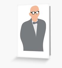 Minimalist Le Corbusier Greeting Card