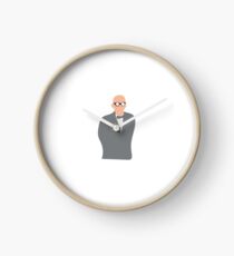 Minimalist Le Corbusier Clock