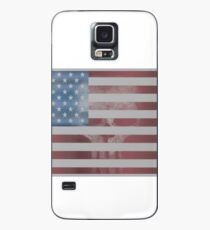 Funda/vinilo para Samsung Galaxy Cráneo americano