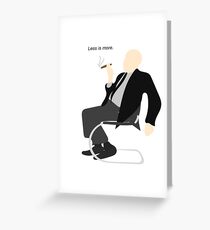 Less is more Greeting Card