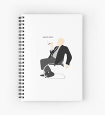 Less is more Spiral Notebook