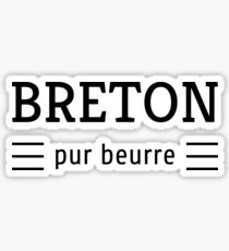 Bretagne / Breizh / Bzh Sticker