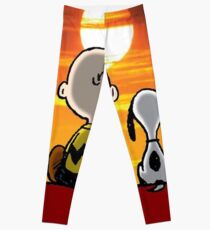 Snoopy Charlie Leggings