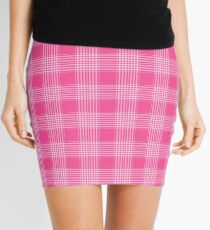 Rosa Tartan Minirock