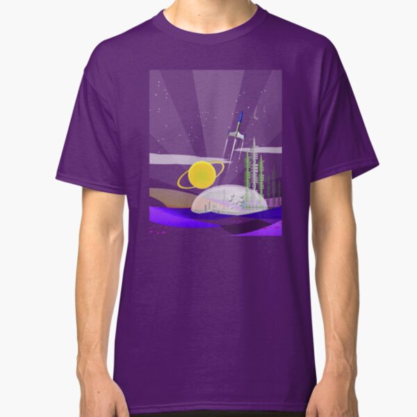 Mars Colony - Night Classic T-Shirt