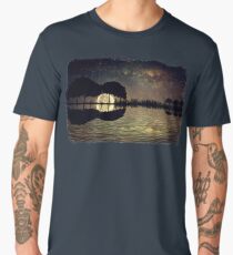 guitar island moonlight Men's Premium T-Shirt