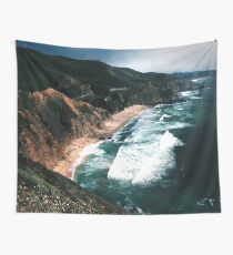 Big Sur Surf and Coastline Wall Tapestry