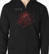Life of a dark rose - Lil Skies Zipped Hoodie
