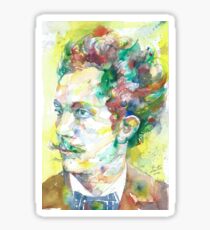 RICHARD STRAUSS - watercolor portrait.2 Sticker