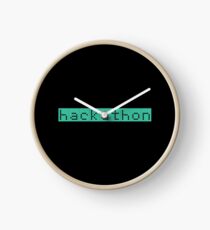 Retro Screen Hackathon Hack Coder Hacking Clock