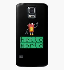 Retro Coding Kids Robot Science Award Case/Skin for Samsung Galaxy