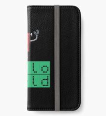 Retro Coding Kids Robot Science Award iPhone Wallet/Case/Skin
