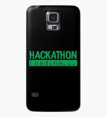 Hackathon Loading Green Retro Coder Type Case/Skin for Samsung Galaxy