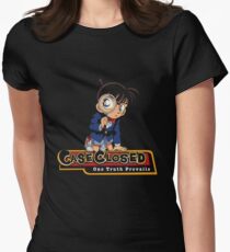 Camiseta entallada para mujer detective Conan