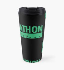 Hackathon Loading Green Retro Coding Code Travel Mug