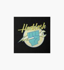 Hackathon 80s Retro Hacklash Team Coders Art Board