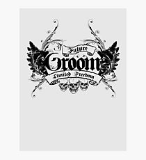 Groom Photographic Print