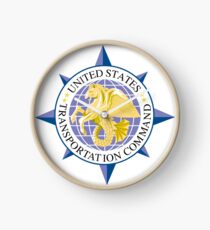 United States Transportation Command (USTRANSCOM) Emblem Clock